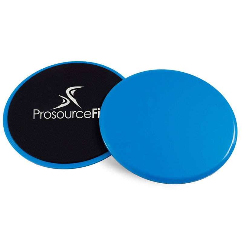 ProsourceFit Core Sliding Exercise Discs, Dual-Sided Sliders for Use on Any Surface at Home or Gym for Full-Body Workouts, Set of 2 - Image 1